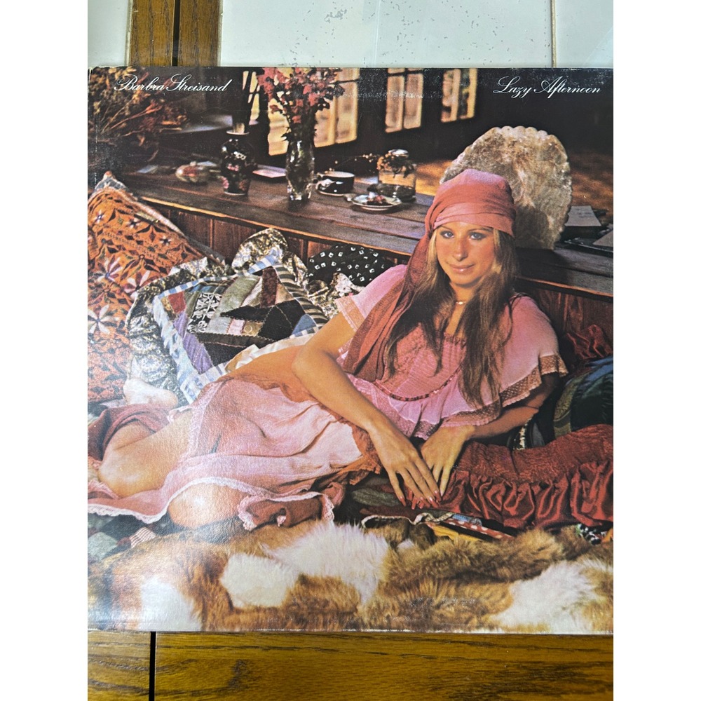Barbra Streisand Lazy Afternoon Vinyl Record Columbia Records‎ 1975